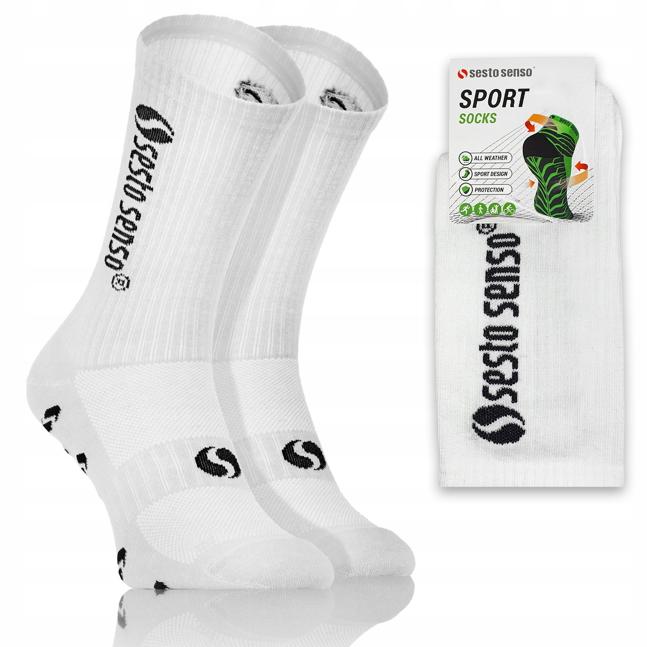 

Sesto Senso skarpety getry sportowe 39-42