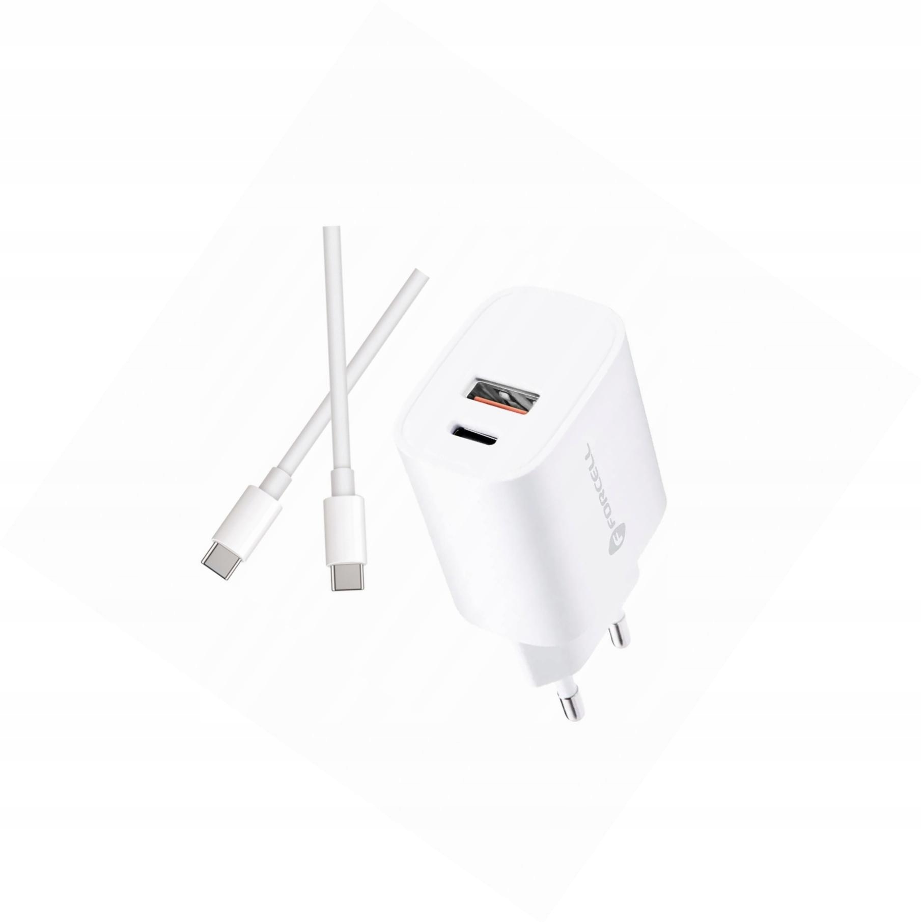 Szybka ładowarka 30W 2 wejścia z kablem Usb-c do Samsung Galaxy S24 Plus