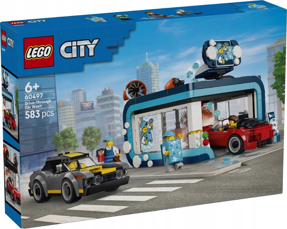 60497 Lego City Automatická myčka automobilová Lego