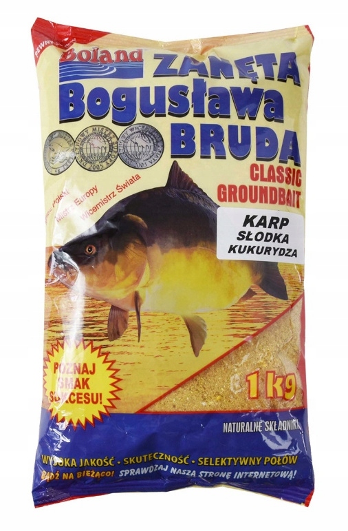 Zanęta Popularna Boland Karp Słodka Kukurydza 1kg