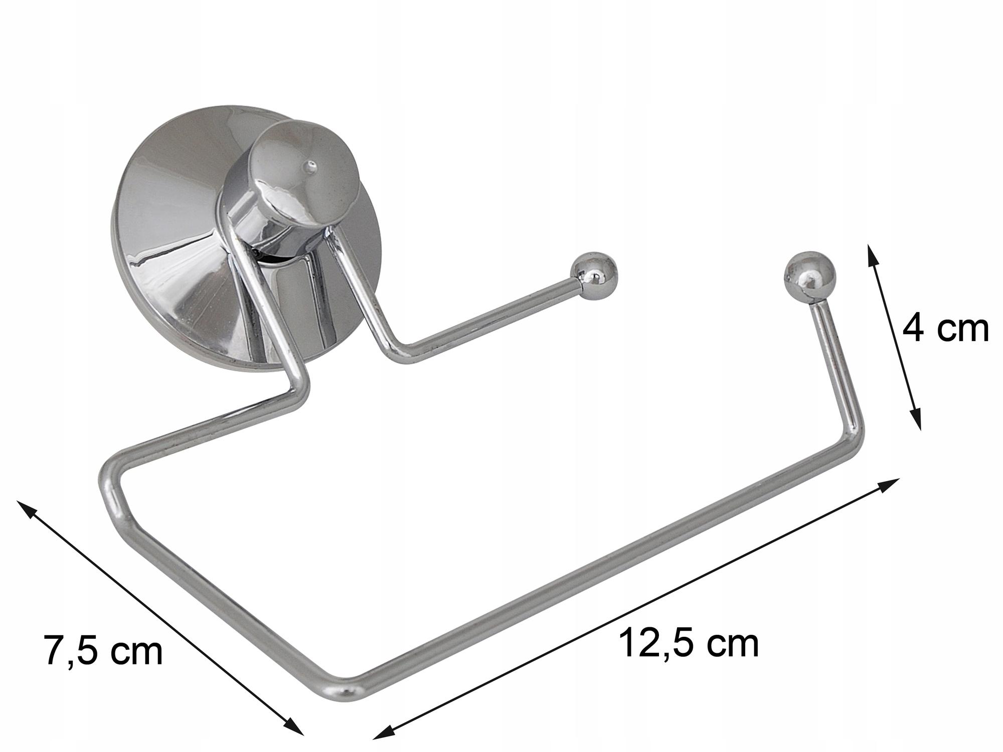 UCHWYT WIESZAK NA PAPIER TOALETOWY NA PRZYSSAWKĘ Marka Yoka Home