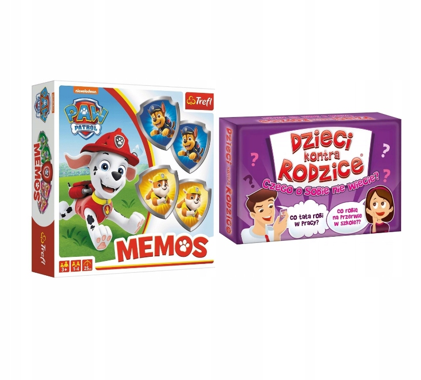 

2w1 Dzieci Kontra Rodzice Memos Psi Patrol
