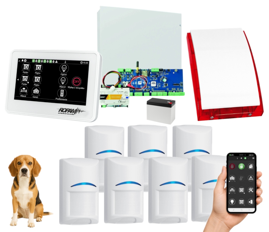 Ropam Neo System Alarmowy Wifi App Bosch Pet 20kg