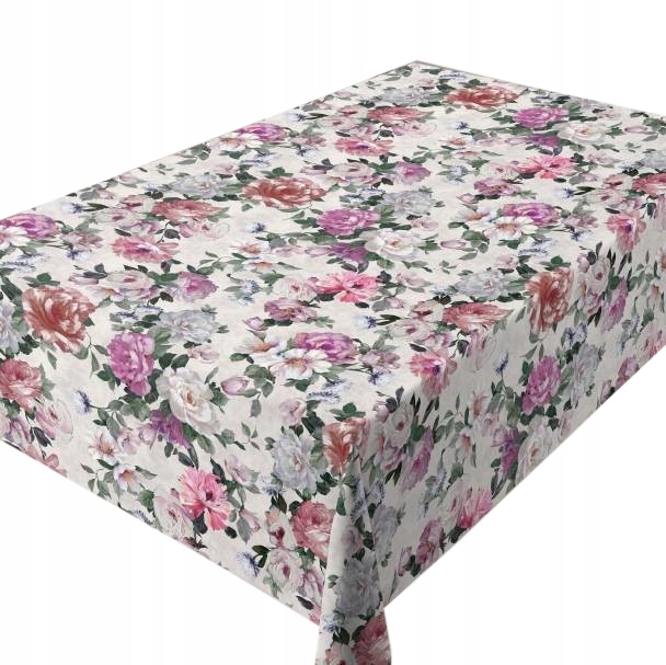 

Obrus ogrodowy kuchenny 350x140 Druk Kwiat