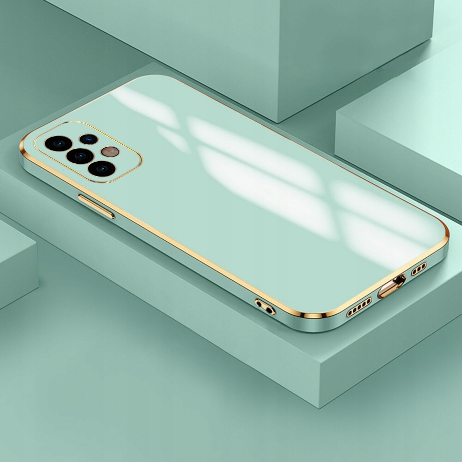 Etui do Samsung A32 4G SILICONE GLAMOUR + RING Rozszerzenie podstawka