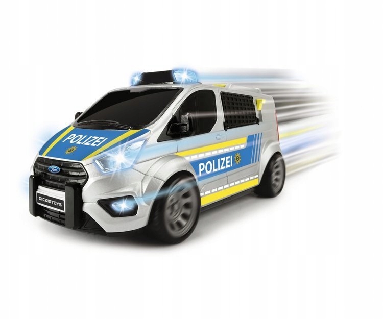 SOS Ford Transit POLICJA 28 cm Akcesoria Dickie