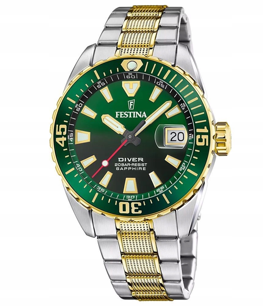 Hodinky Festina The Originals Diver F20706/2 41.00mm 20ATM