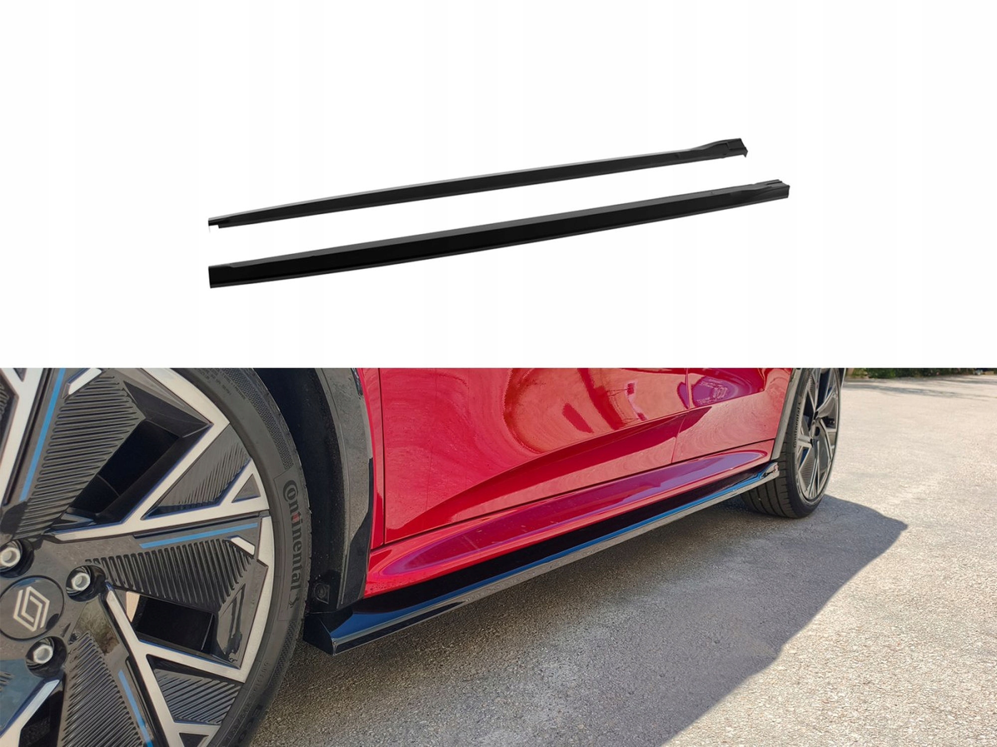 Krytky prahů lišty pod prahy pro Renault Clio VI 2026- Hatchback