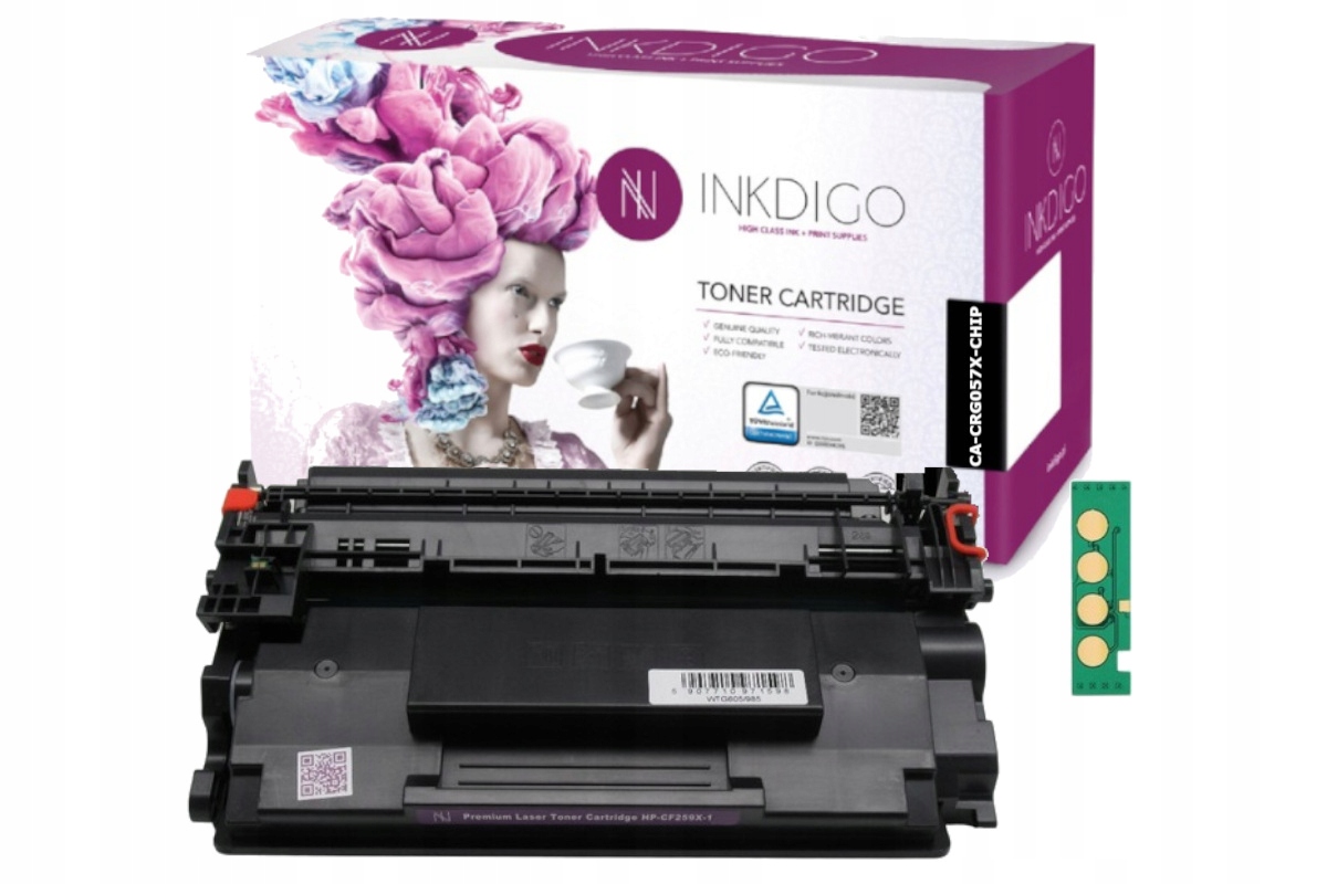 

Toner Inkdigo Canon LBP226dw MF449x CRG057H Chip