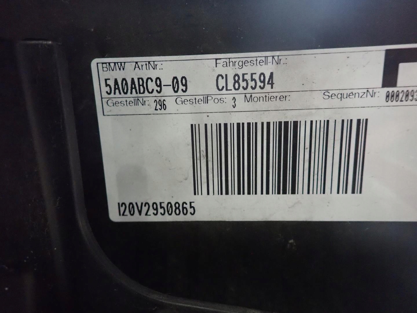 bumper front front BMW IX I20 m-packet 2021- 5A0ABC9-09