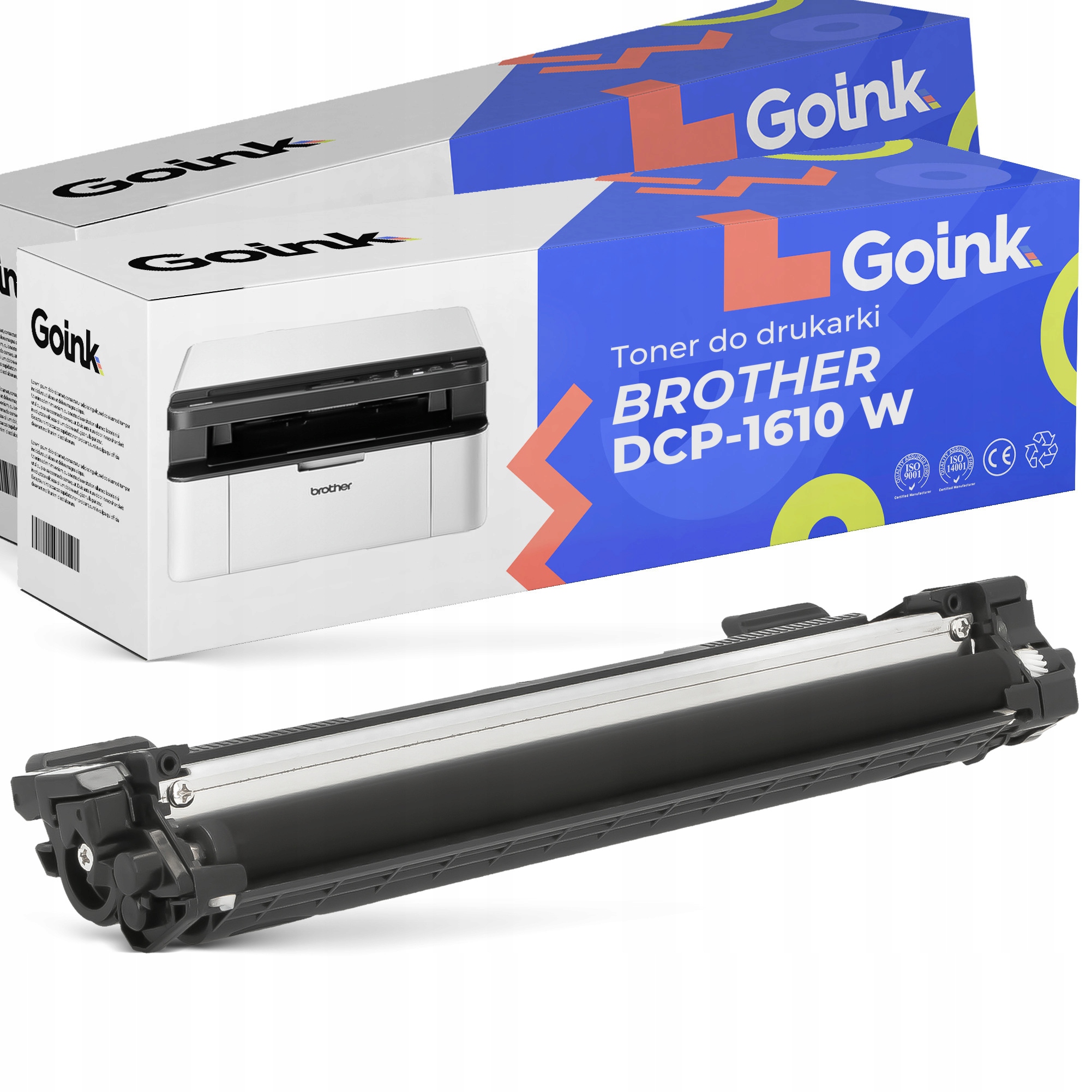 

2x Toner do Brother DCP-1610 W Czarny TN-1030
