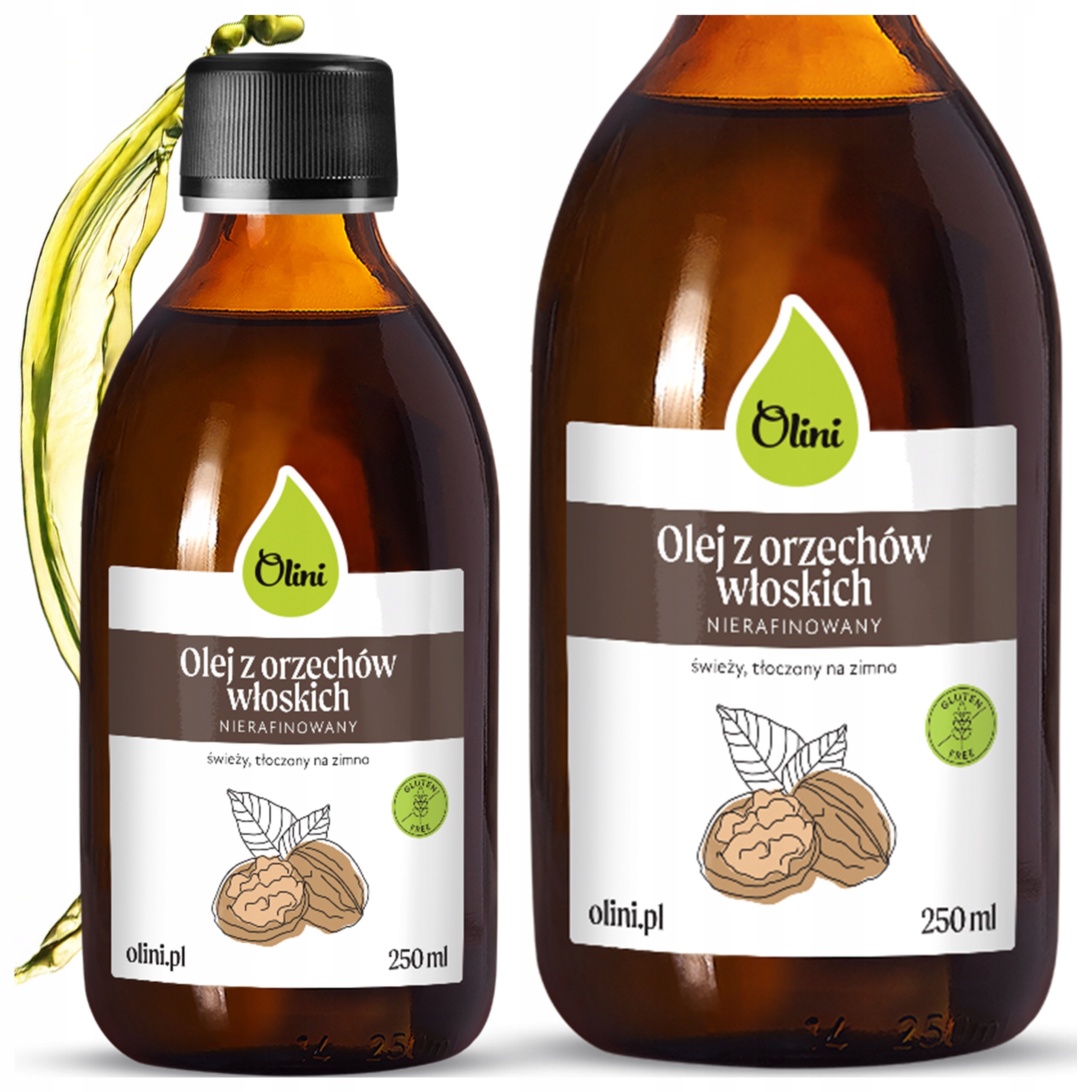 Levně Olej z vlašských ořechů 250 ml Olini