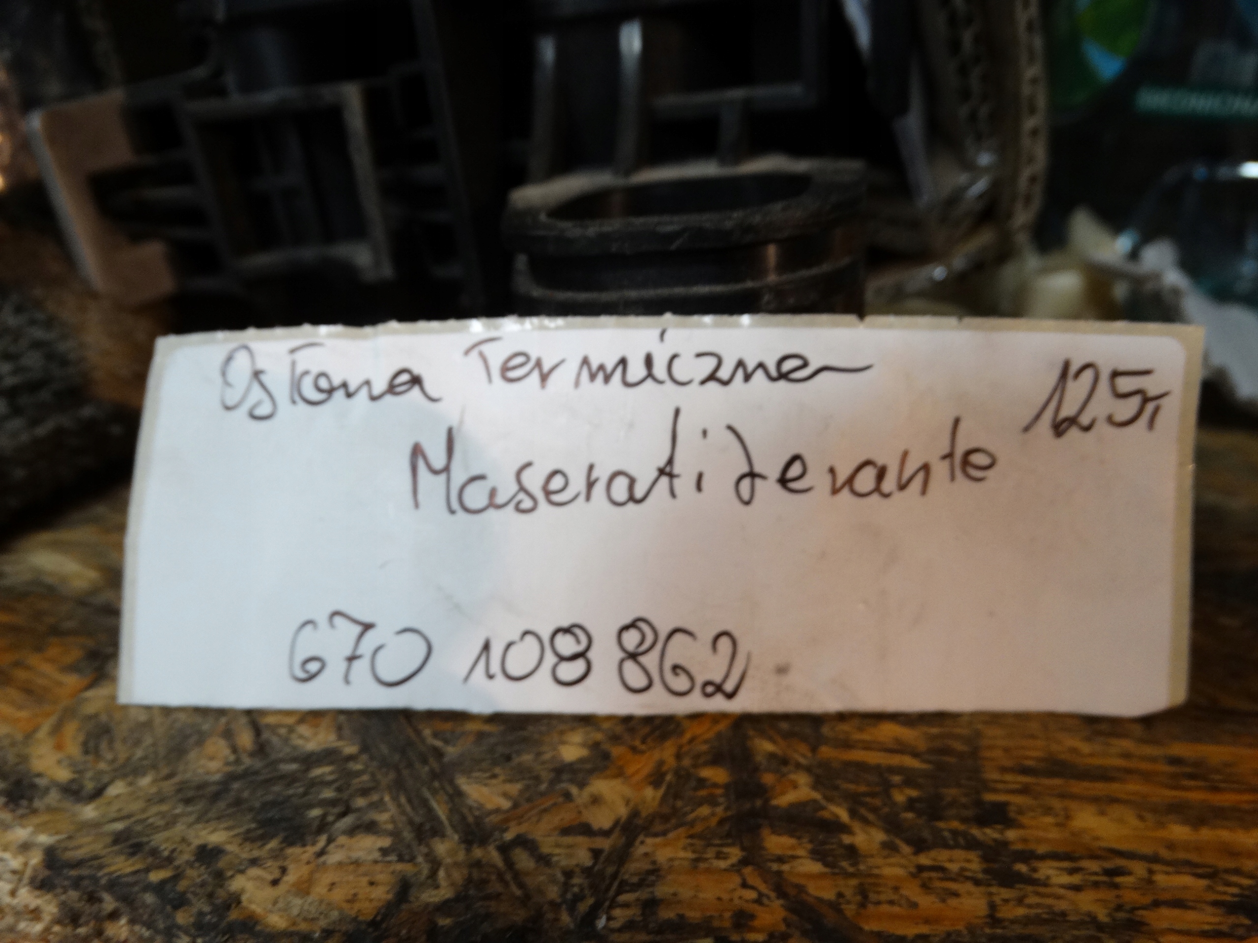 IDEAL BLENDE ABDECKUNG TERMICZNA MASERATI LEVANTE 1