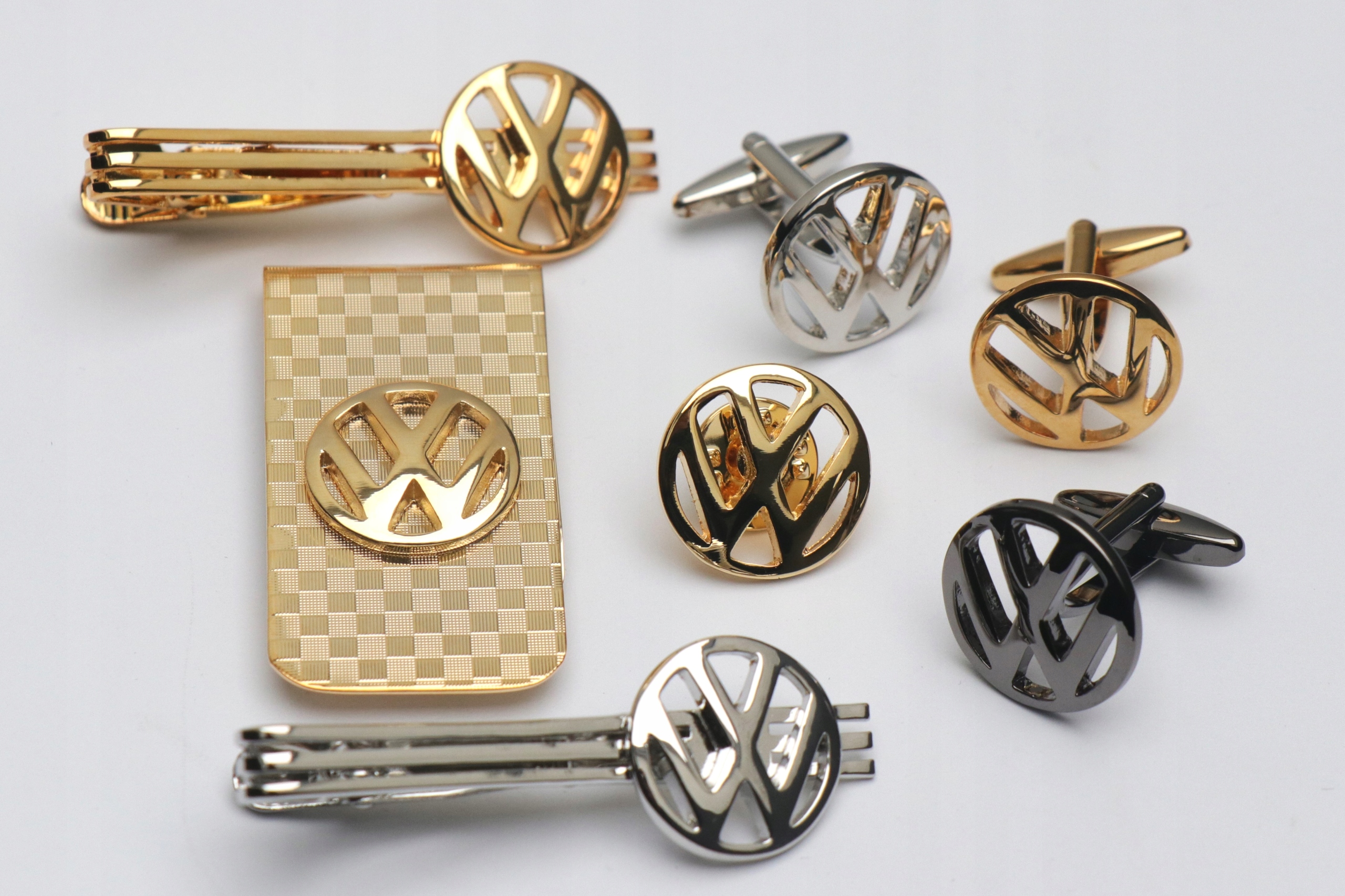 Klips Sponka na kravatu s emblémem Vw Volkswagen Oldtimer Klasika pro nadšence