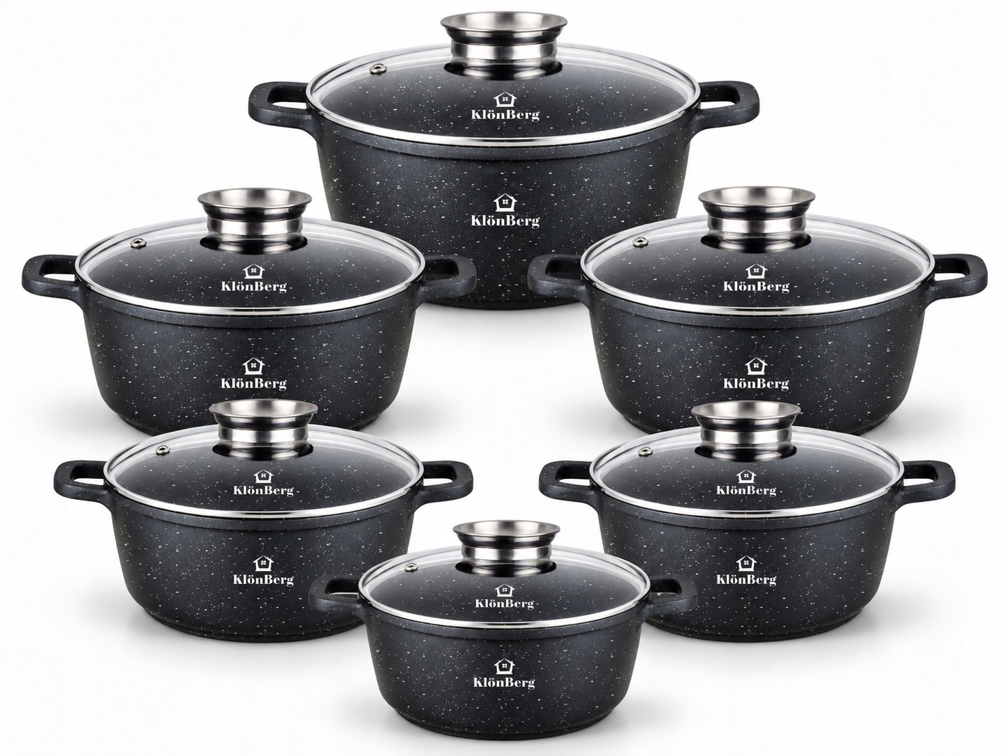Sada Hrnců Premium 12 El. Klonberg