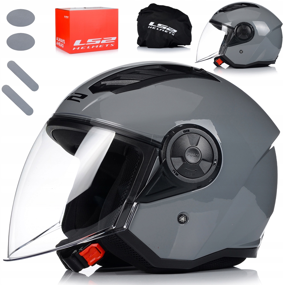 Otvorená Motocyklová Prilba LS2 OF616 Airflow II Nardo Skúter Chopper Ľahký