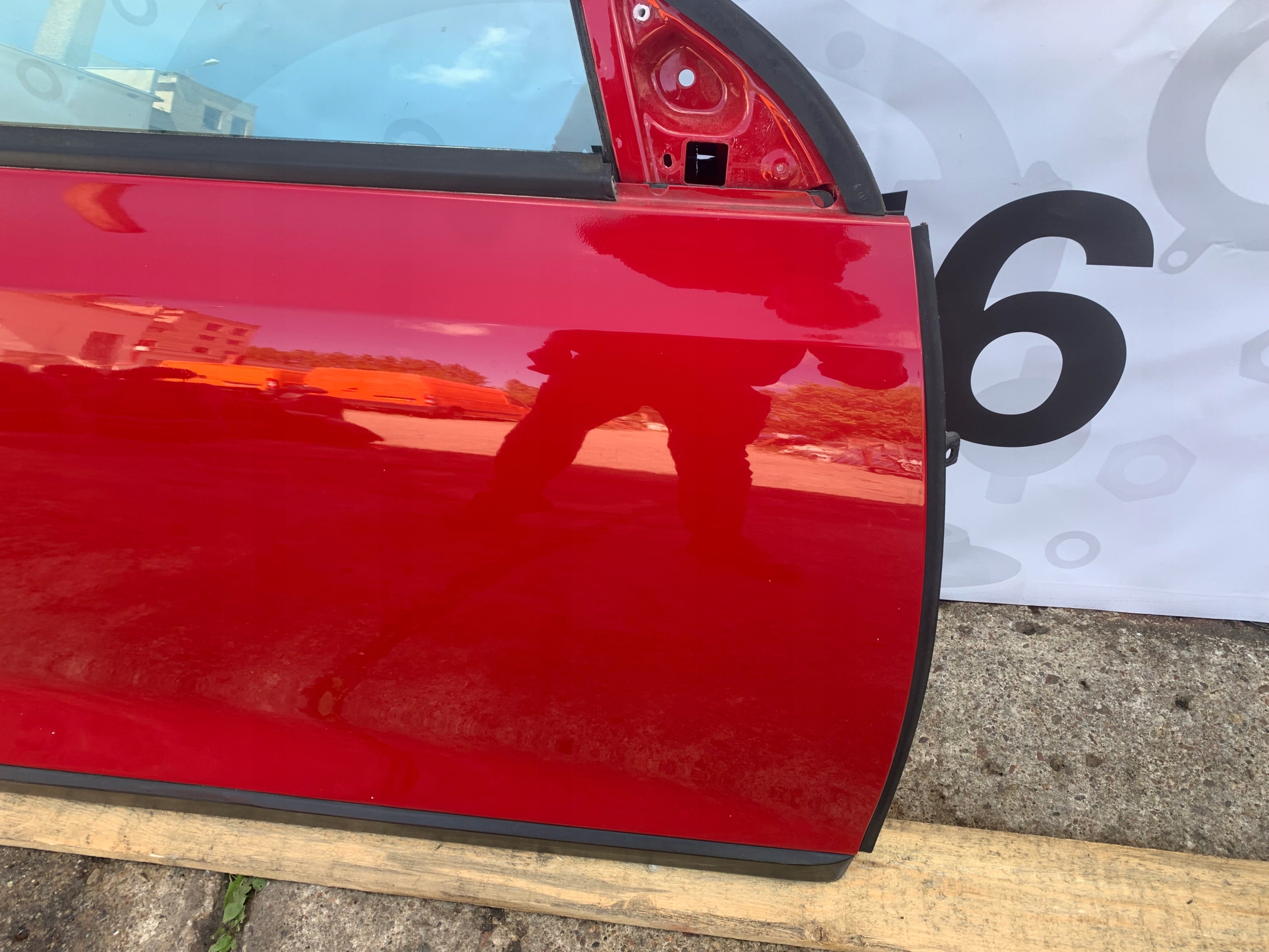 VW SCIROCCO door right right front front LA3H