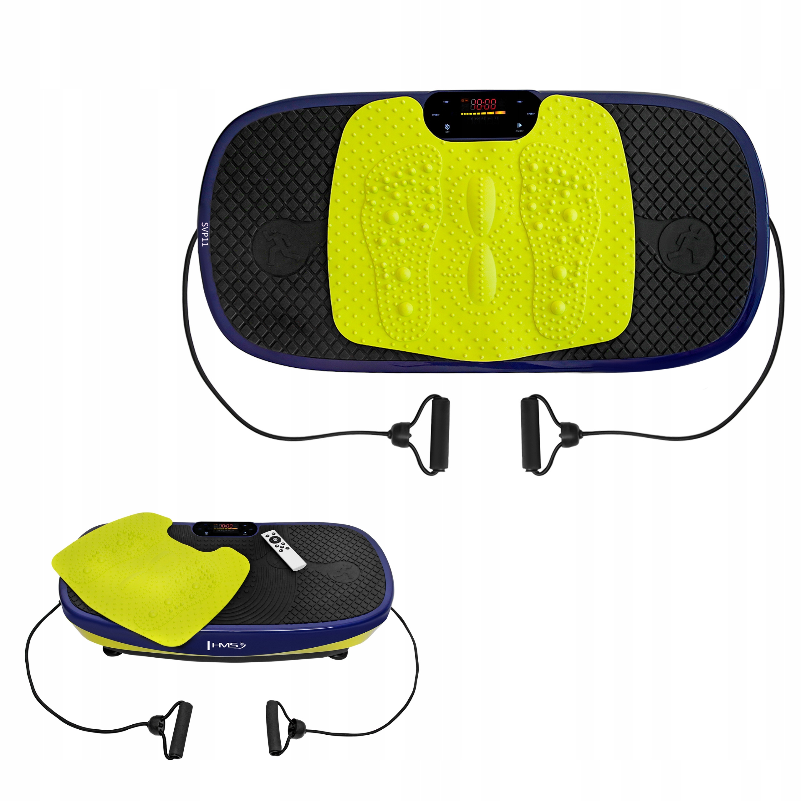 Masażer Wibracyjny Platforma Hms 3D 2 Silniki Bluetooth 150kg Audio