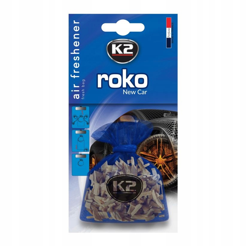 

K2 Roko New Car Zapach Odświeżacz Worek 20G V821