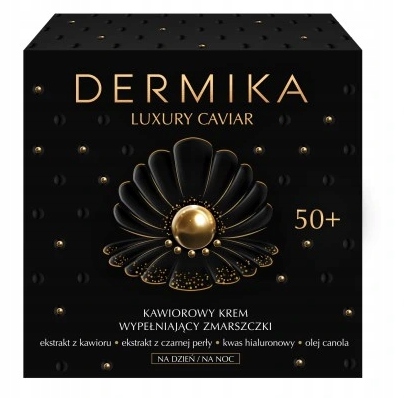 Dermika Luxury Caviar 50 ml krém na vyplnění vrásek 50+