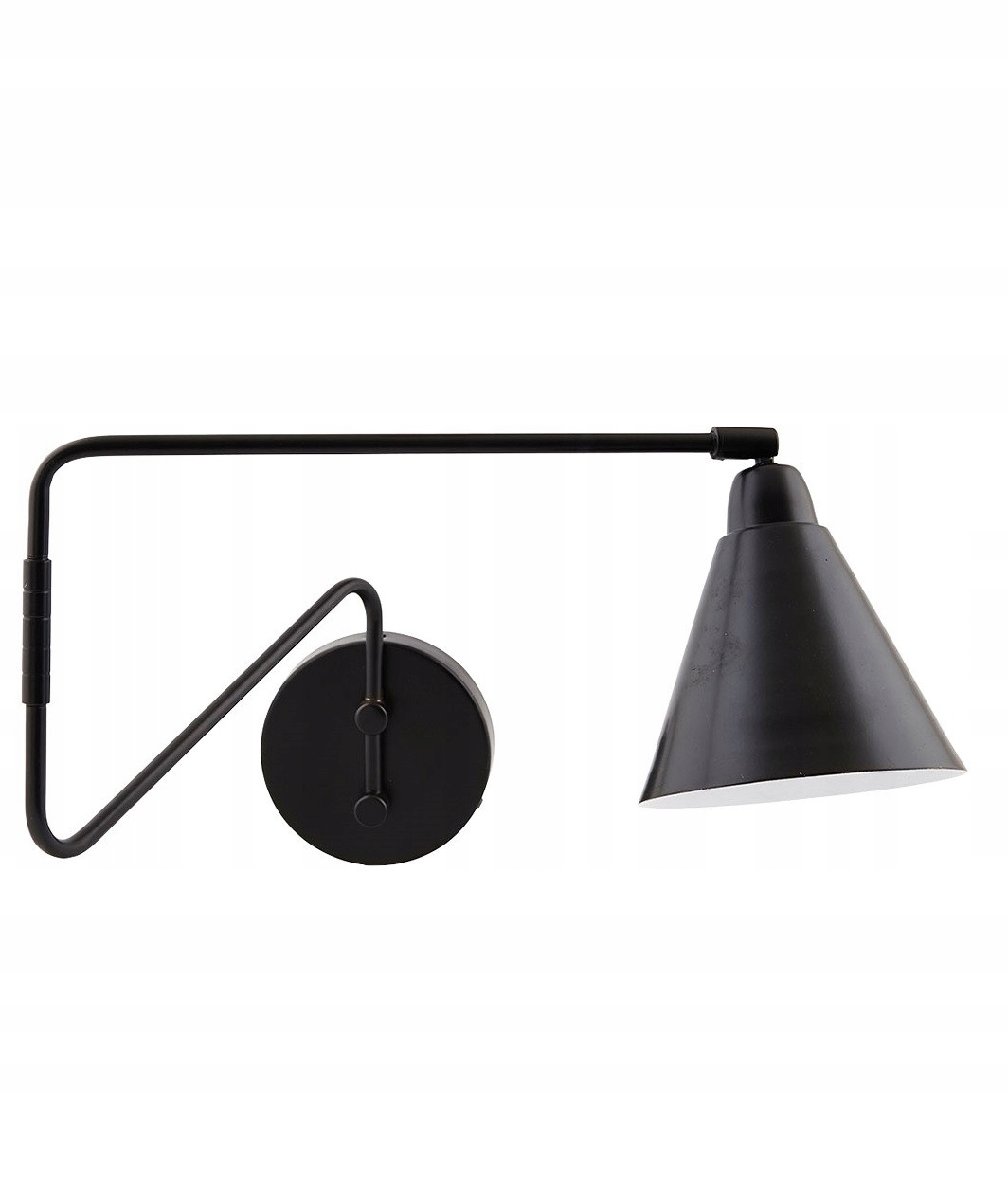Nástenné svietidlo Game 70 cm House Doctor, čierne, strieborné
