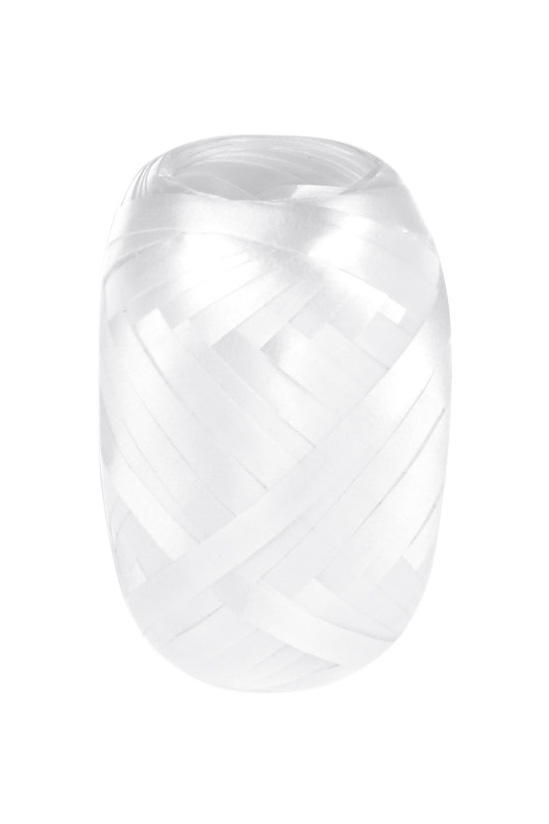 Wstążka Do Balonów Kokon 0,5cm/20m Biała