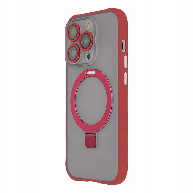 Nakładka Ring Secure Mag do iPhone 15 Pro Max 6,7" czerwony Tecto Shield