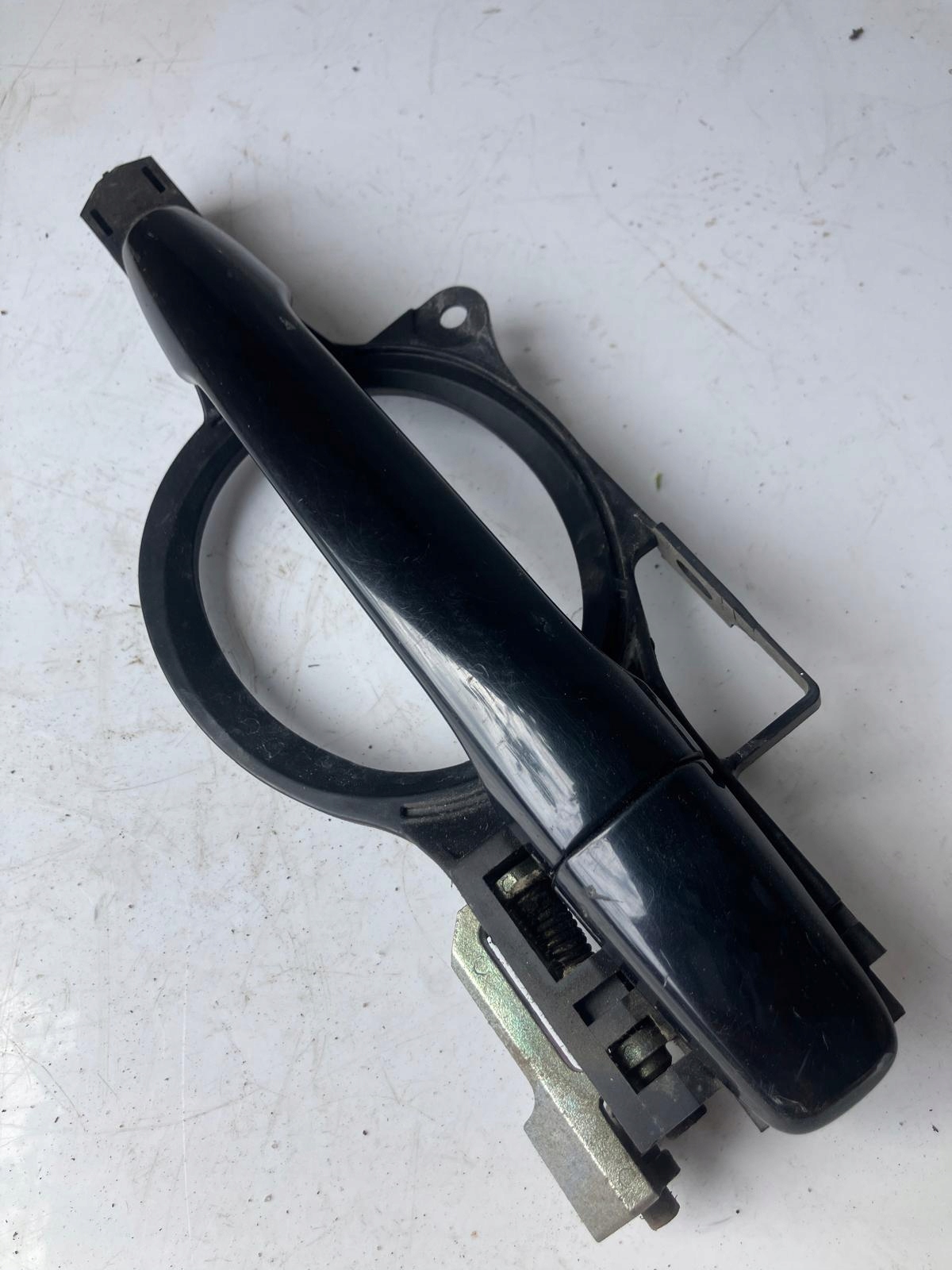 handle door left rear part PEUGEOT 4007 X42 black