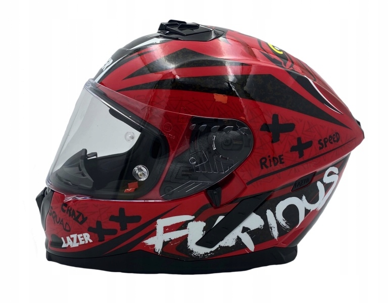 Kask Motocyklowy LAZER RAFALE EVO Oni Czerwony M Cechy dodatkowe deflektor nosa