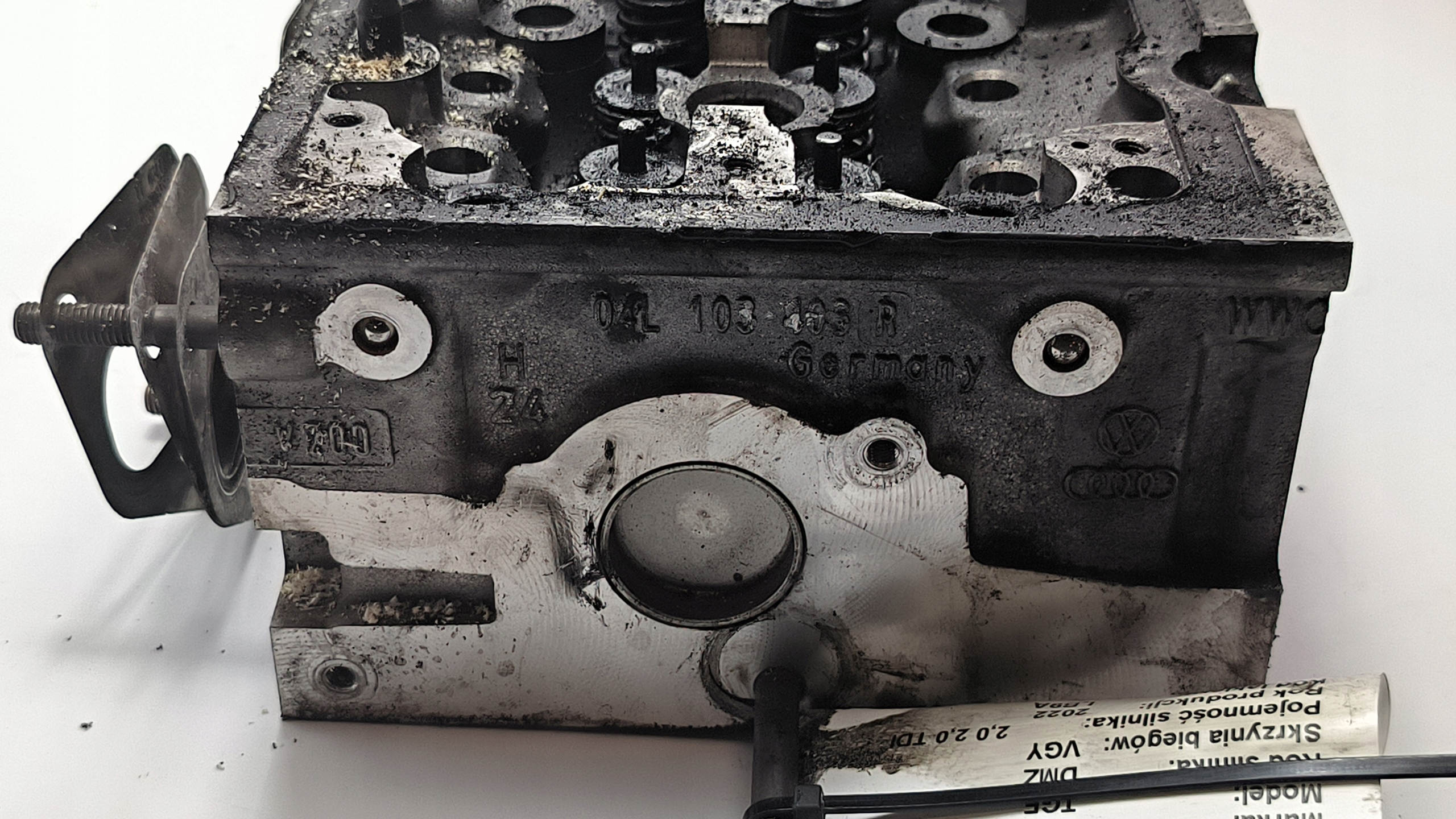 Tête du moteur DMZ 2.0 TDI CRAFTER MAN TGE