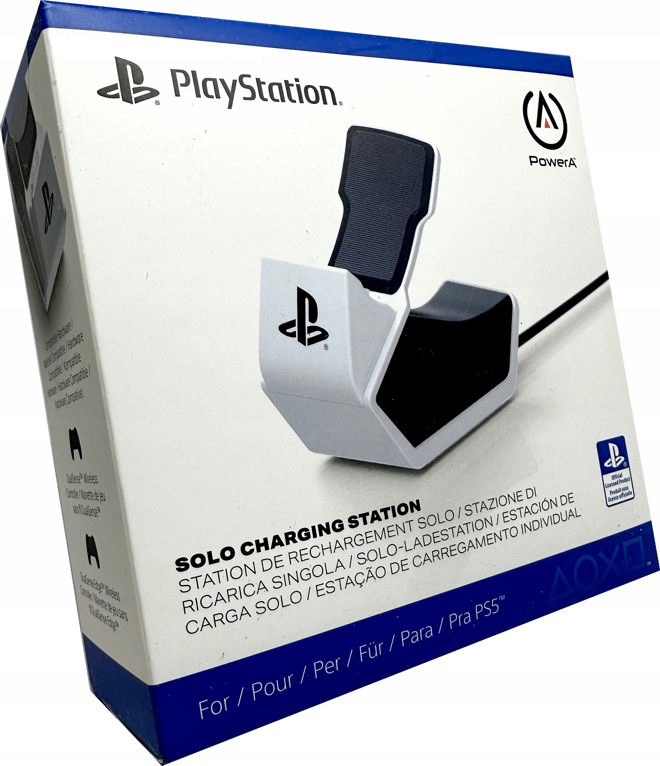 PowerA PS5 licencjonowana ładowarka do pada DualSense Solo