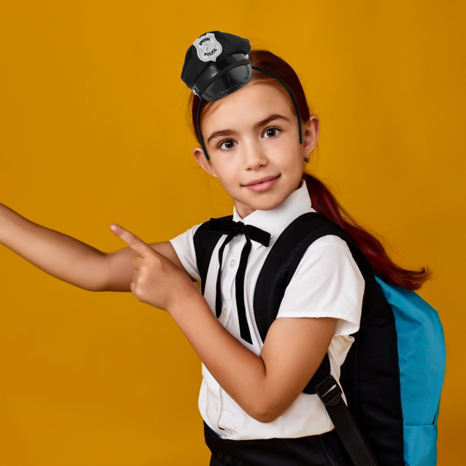 Opaska na głowę z kapeluszem Mini Tiara męska Rodzaj inny