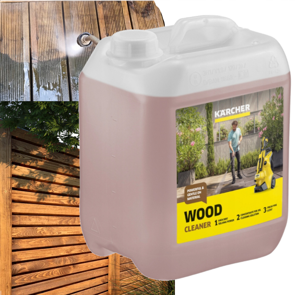 Płyn Do Czyszczenie Drewna Paneli Ogrodowych Karcher 5L Baniak XXL Eko