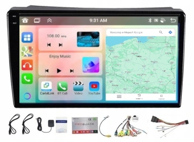 Rádio Navigácia Gps Android Renault Traffic 2001-2010 Carplay 4/64GB