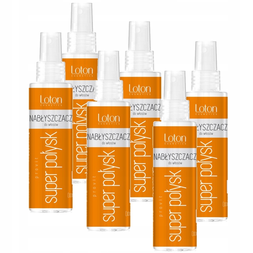 

Zestaw 6 Nabłyszczaczy Do Włosów Loton 125 ML