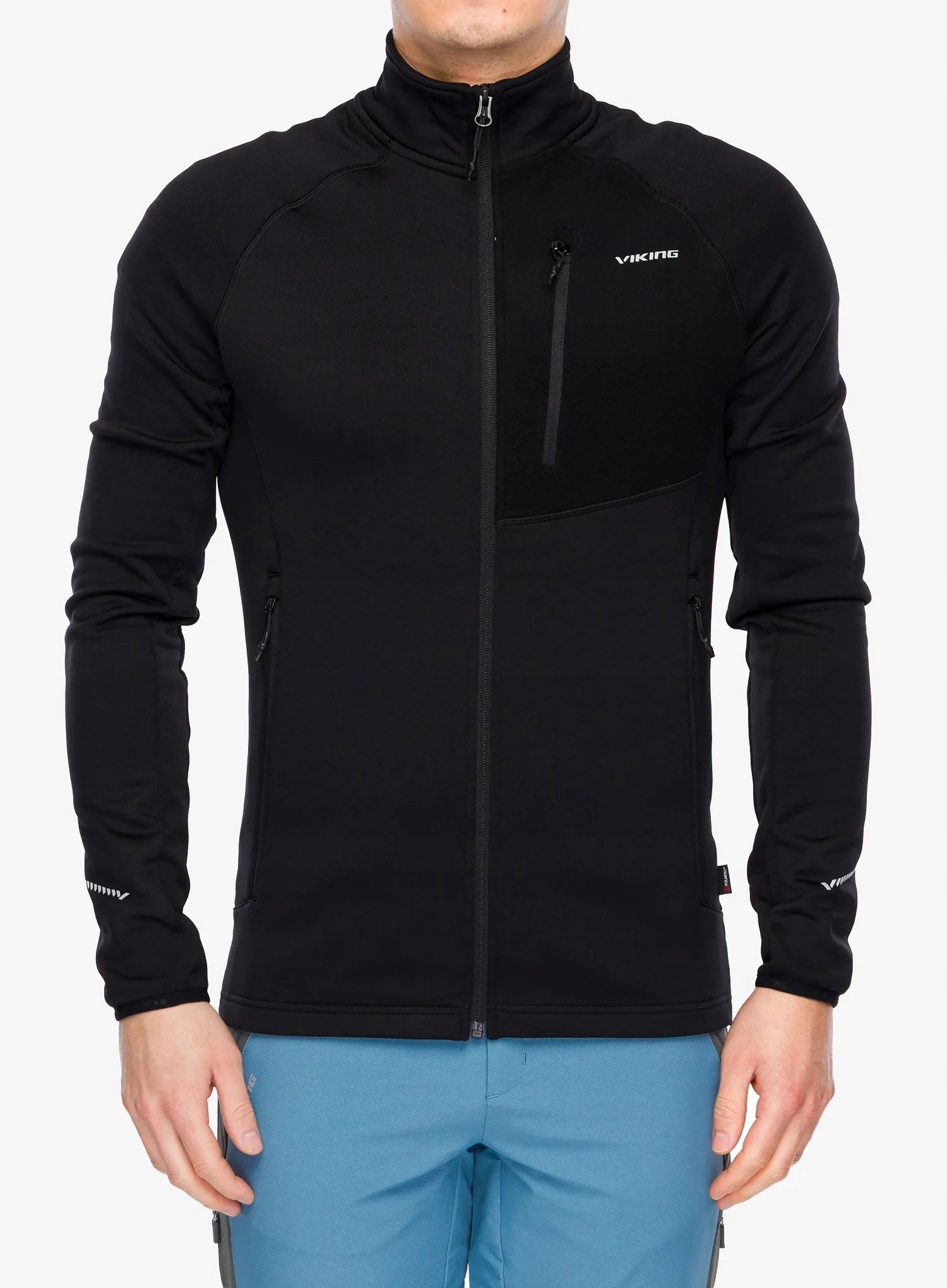 Mikina fleecová Viking Midlayer Arbaz černá XL