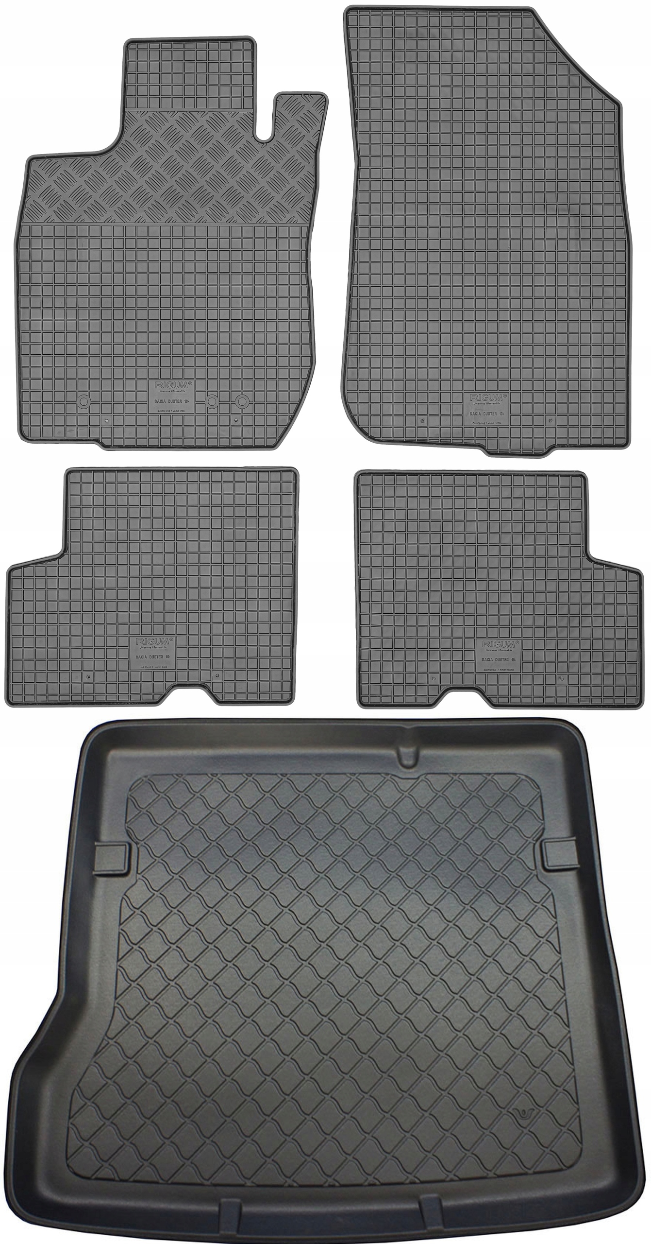 Dacia Duster I Suv 2010-2017 Koberce rohož