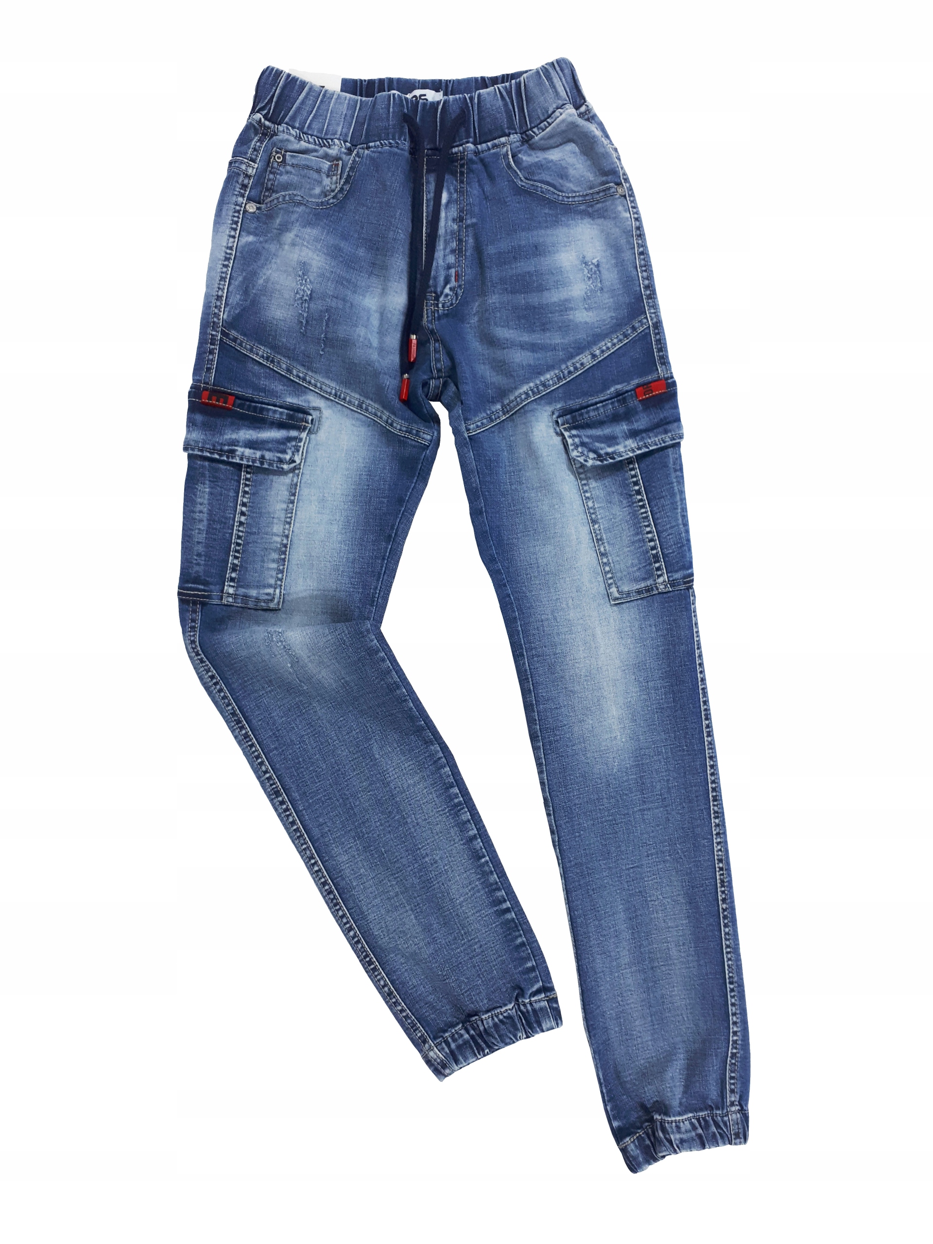 SPODNIE JEANS chłopięce, bojówki rozm. 164 (29)