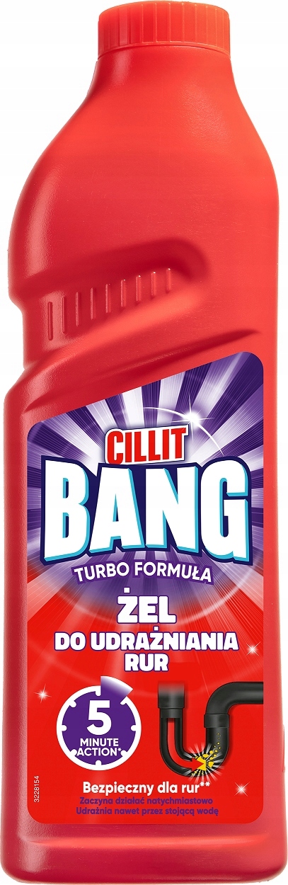 

Cillit Bang Żel do udrażniania rur turbo formuła1L