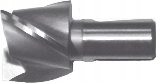 Záhlubník s vodicím čepem Hss, velikost 1 22 mm Gfs