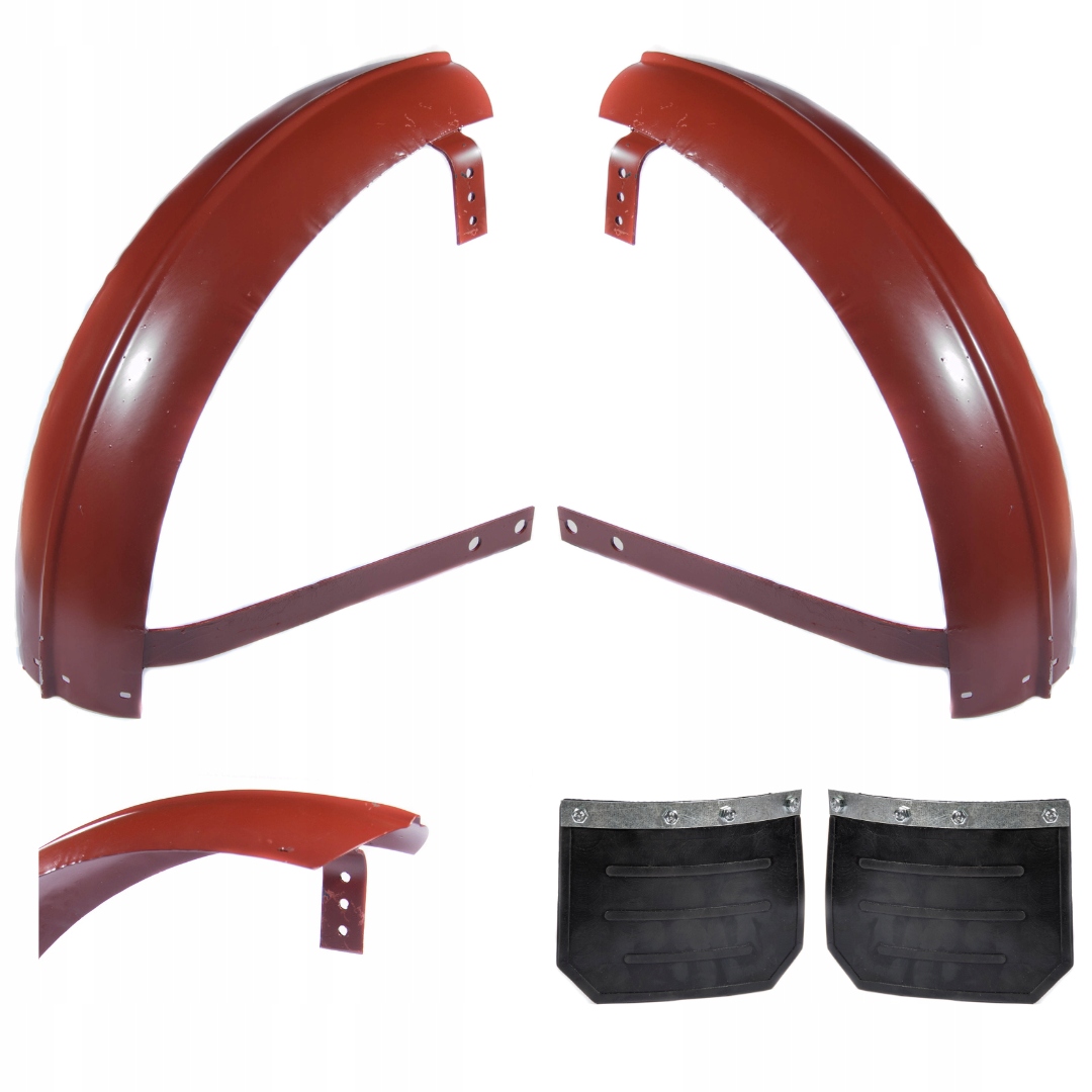 BŁOTNIKI PRZEDNIE URSUS KOMPLET + CHLAPACZE C-360 C-330 SPAWANE