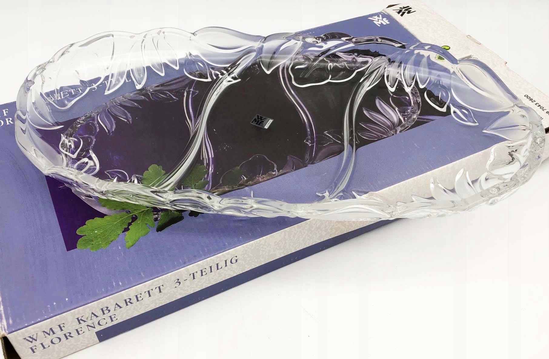 Salatera Patera Florence Kabarett Kryštál 40x19 cm