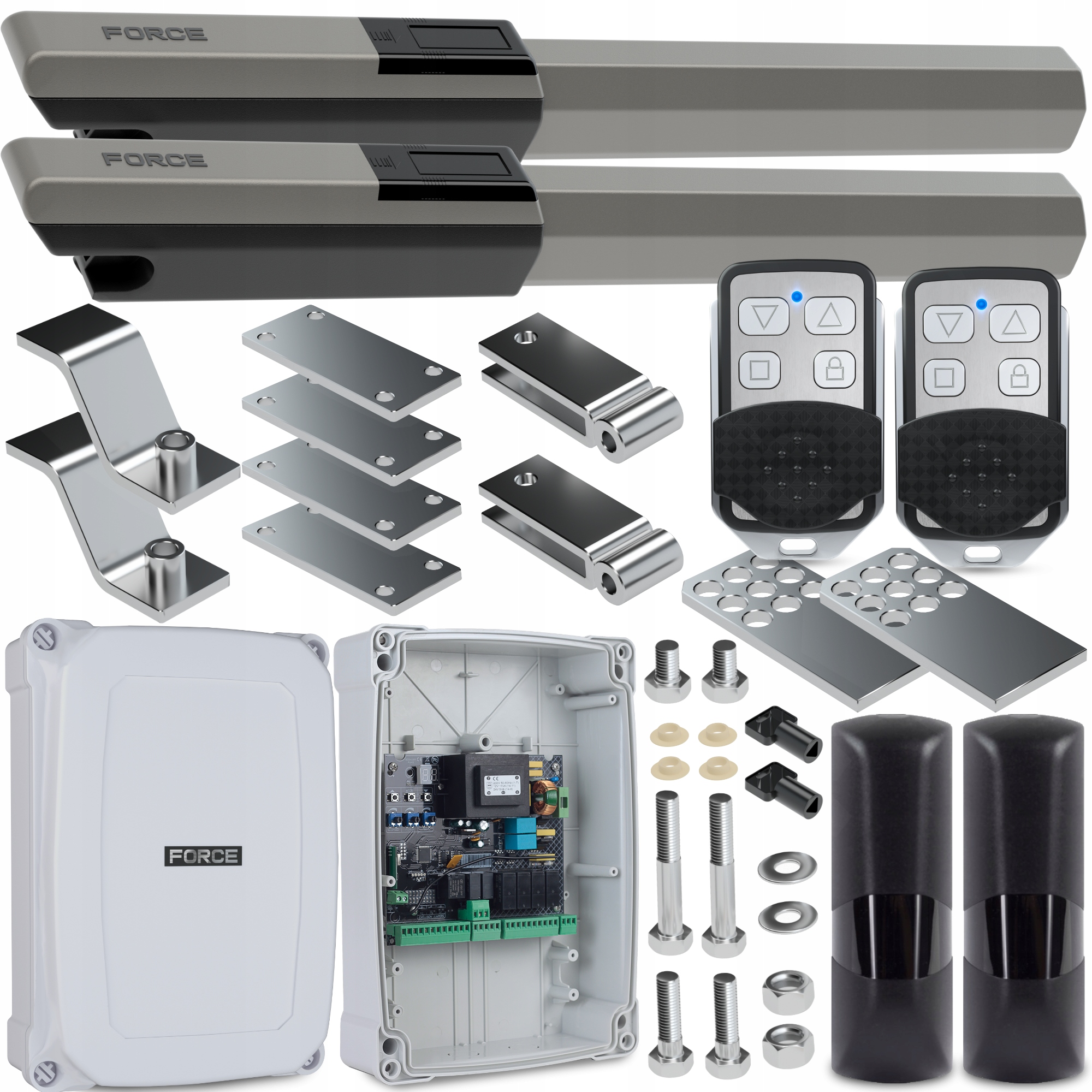 Sada Pro Křídlovou Bránu Force GT500 Ls Do 10 M 1000 Kg S Koncovkami