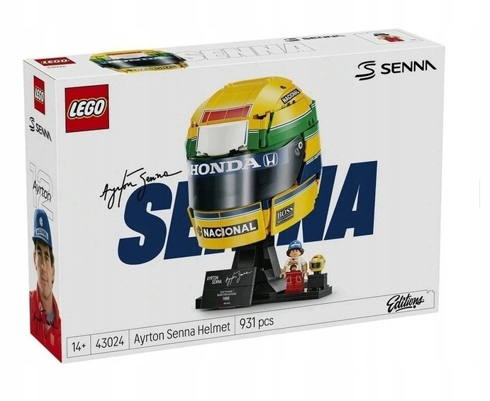 Lego 43024 Editions Sports Přilba Ayrton Senna