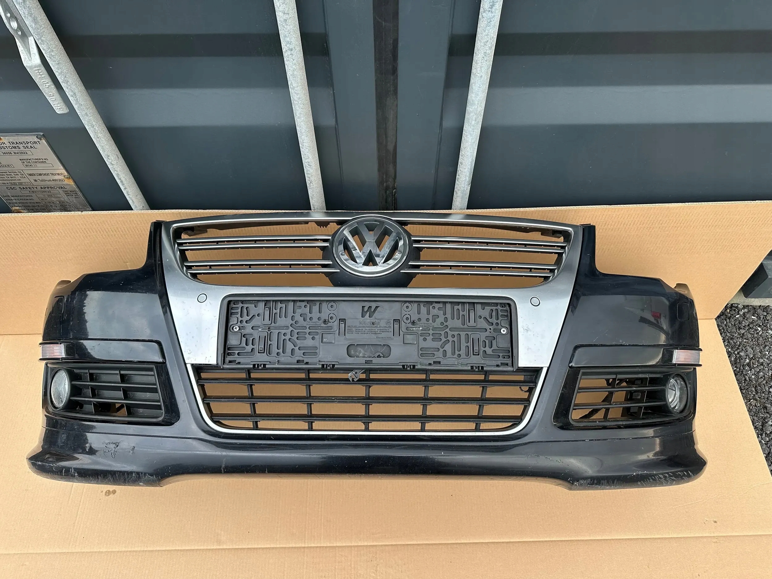 ZDERZAK VW PASSAT B6 R-LINE KOMPLETNY DEMONTAŻ ORYGINAŁ SPRYSKI 6X PDC