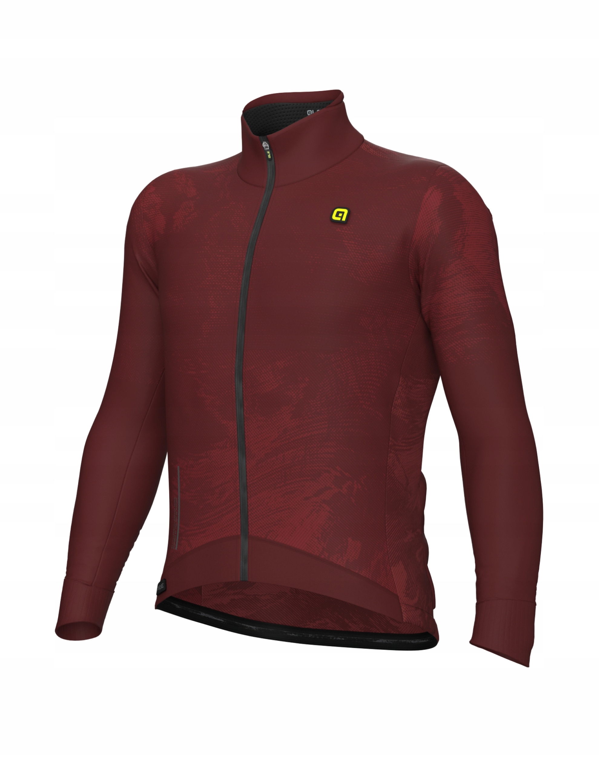 Pánská větruodolná zimní cyklistická bunda Alé Cycling Pr-e Fan Červená M