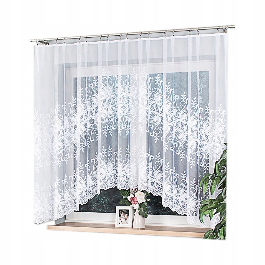 

Firanka Gotowa Firana Krótka 160x300 W Łuk Wybór