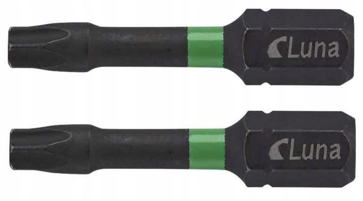 

Grot bit udarowy Torsion typu TX20 2 szt. Luna