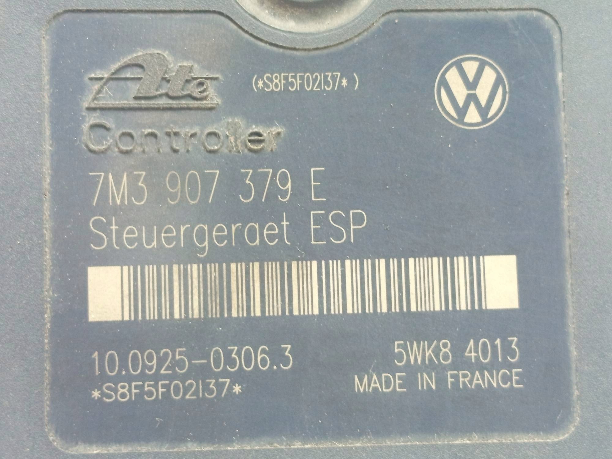 Pompa ABS Volkswagen SHARAN e Lift 1.9 TDI 7M3614111M 7M3907379E