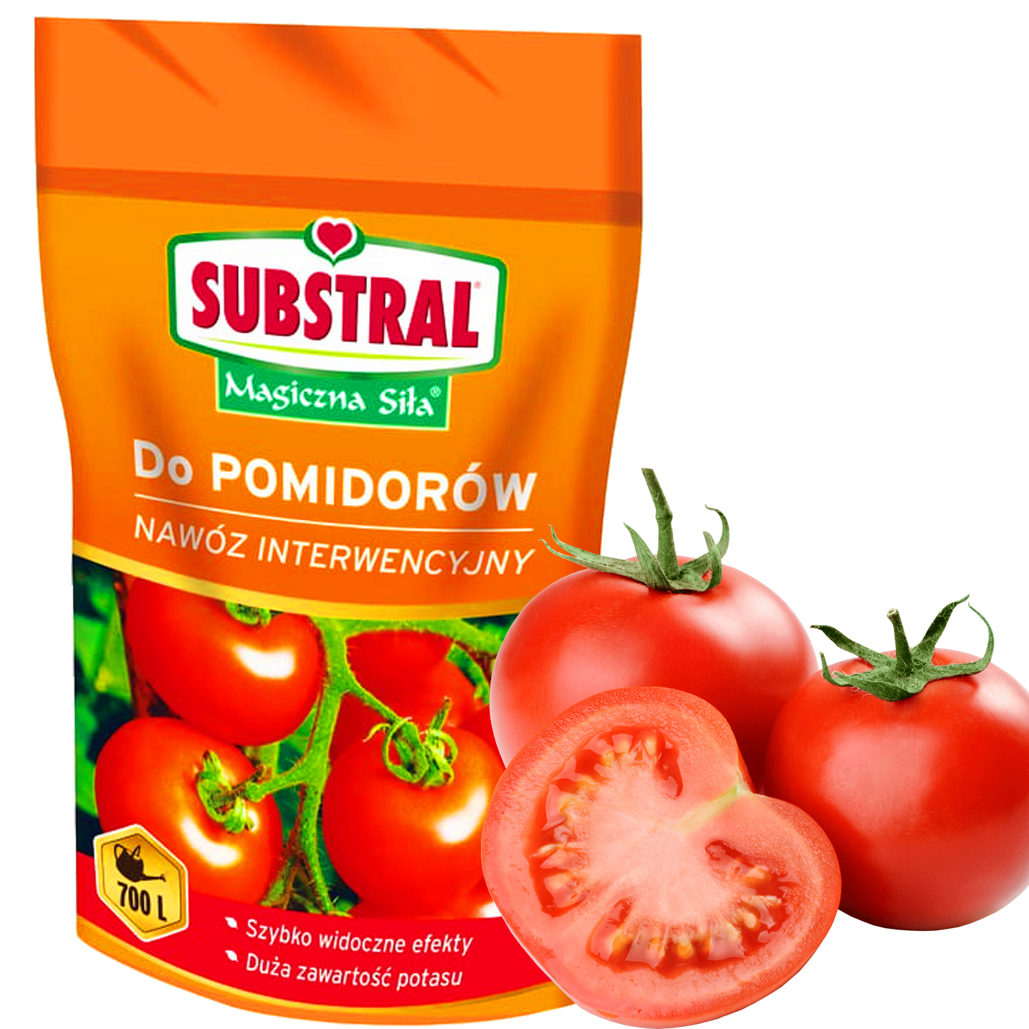 SUBSTRAL PREPARAT WIELOSKŁADNIKOWY NAWÓZ MOCNY ŚRODEK DO POMIDORÓW 350 G